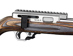 Summit Deluxe Rifle, 17 Mach 2, Brown/Gray Laminated Sporter Stock, with RR