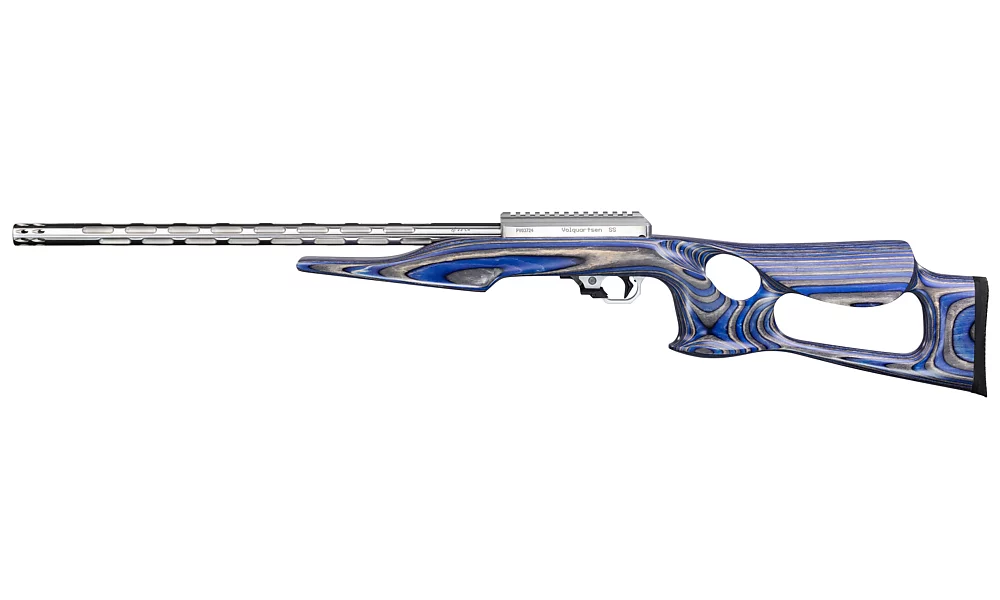 IF-5, 22 LR with Blue Lightweight Thumbhole Stock, with RR