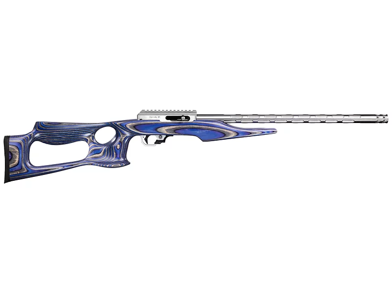 IF-5, 22 LR with Blue Lightweight Thumbhole Stock, with RR