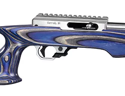 IF-5, 22 LR with Blue Lightweight Thumbhole Stock, with RR