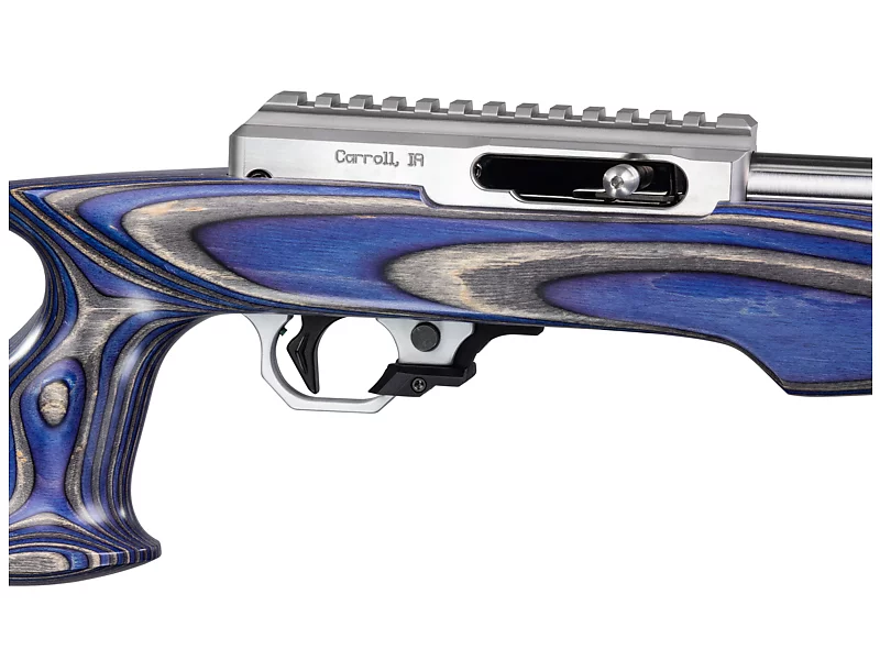 IF-5, 22 LR with Blue Lightweight Thumbhole Stock, with RR