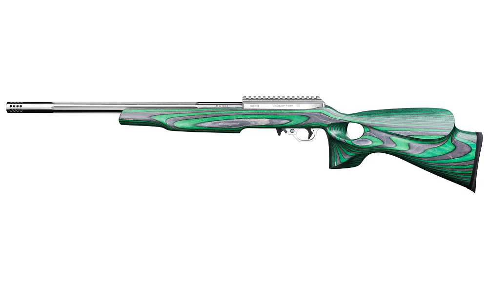 Deluxe, 22 WMR with Green Thumbhole Silhouette Stock