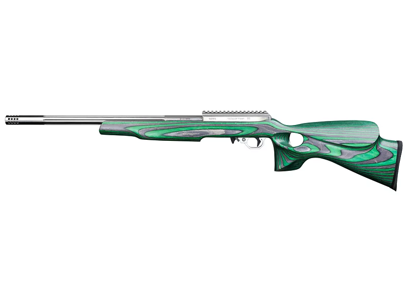 Deluxe, 22 WMR with Green Thumbhole Silhouette Stock