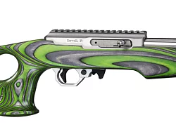 IF-5, 22 WMR with Green Lightweight Thumbhole Stock