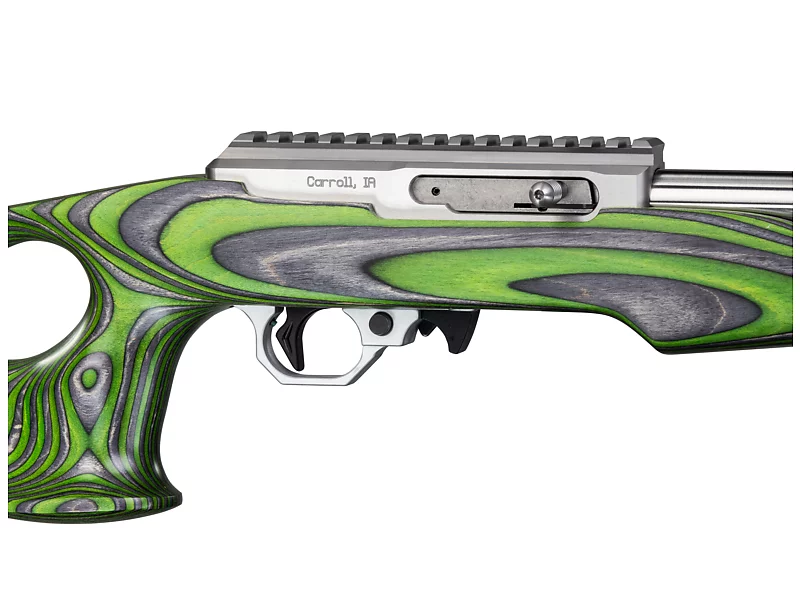 IF-5, 22 WMR with Green Lightweight Thumbhole Stock