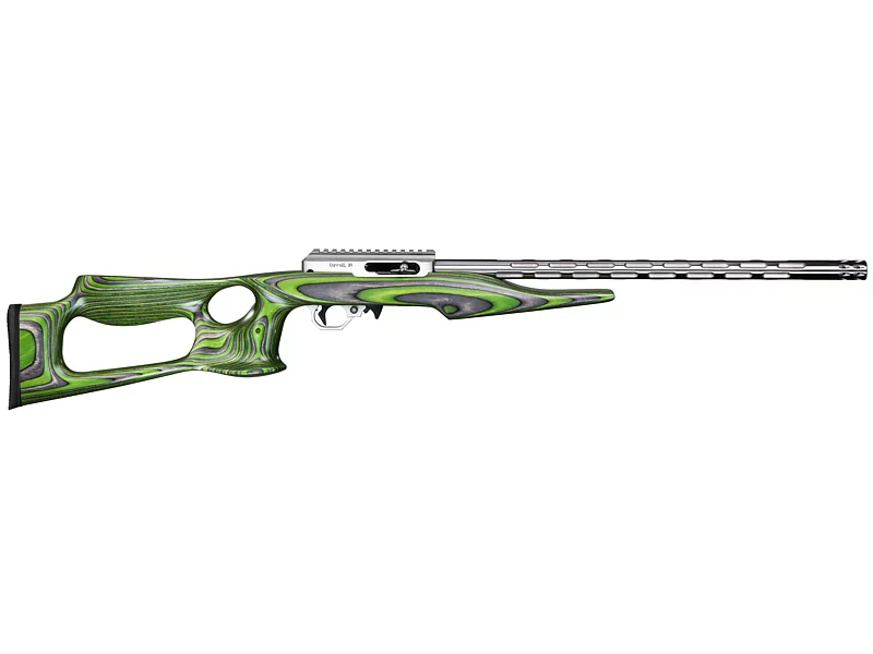 IF-5, 22 LR with Green Lightweight Thumbhole Stock