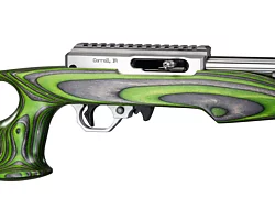 IF-5, 22 LR with Green Lightweight Thumbhole Stock