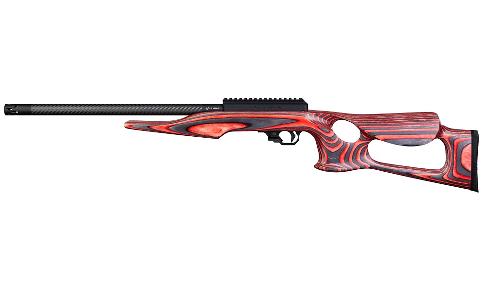 Superlite, 22 WMR, Red Lightweight Thumbhole Stock, Aluminum FBC, with RR