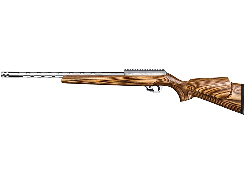 IF-5, 17 HMR, Brown Laminated Sporter Stock, with RR