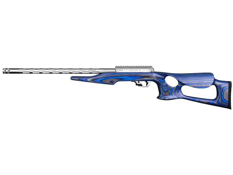 IF-5, 17 HMR with Blue Lightweight Thumbhole Stock, with RR