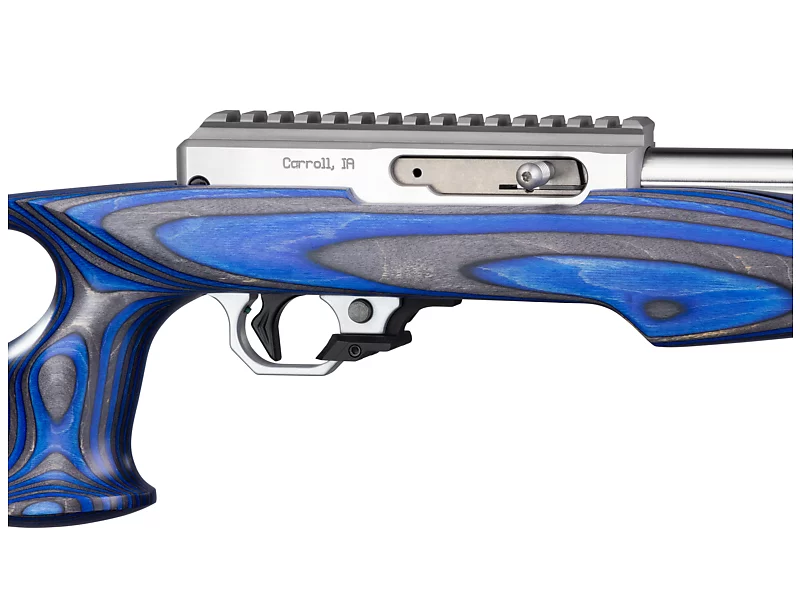 IF-5, 17 HMR with Blue Lightweight Thumbhole Stock, with RR