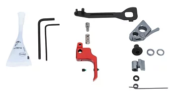 Accurizing Kit for the Ruger MK IV Pistol, Red Flat Trigger