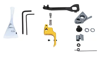 Accurizing Kit for the Ruger MK IV Pistol, Gold Flat Trigger