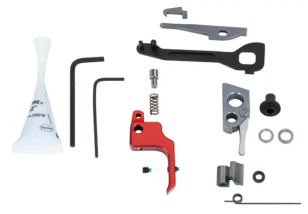 Pistol Competition Kit for MK IV, Red Flat Trigger