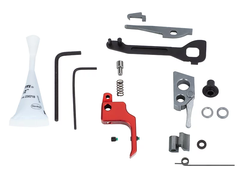 Pistol Competition Kit for MK IV, Red Flat Trigger