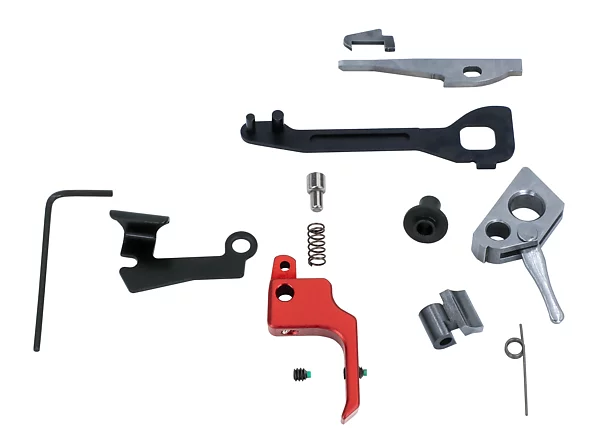 Pistol Competition Kit, MKII or MKIII, Red Flat Trigger