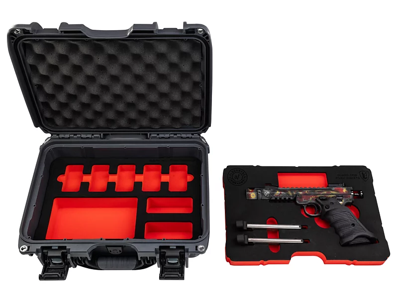 Mamba-TF Gearwheel Cerakote Nanuk Red Expanded