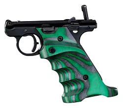 Laminated Grips for MK IV, Green, Right-Handed