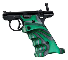 Laminated Grips for MK IV, Green, Right-Handed