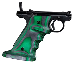Laminated Grips for MK IV, Green, Right-Handed