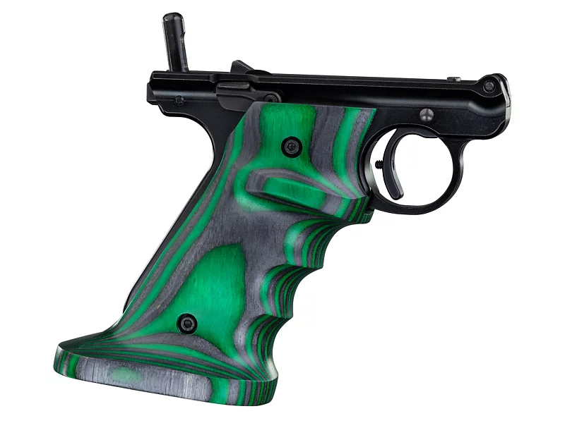 Laminated Grips for MK IV, Green, Right-Handed