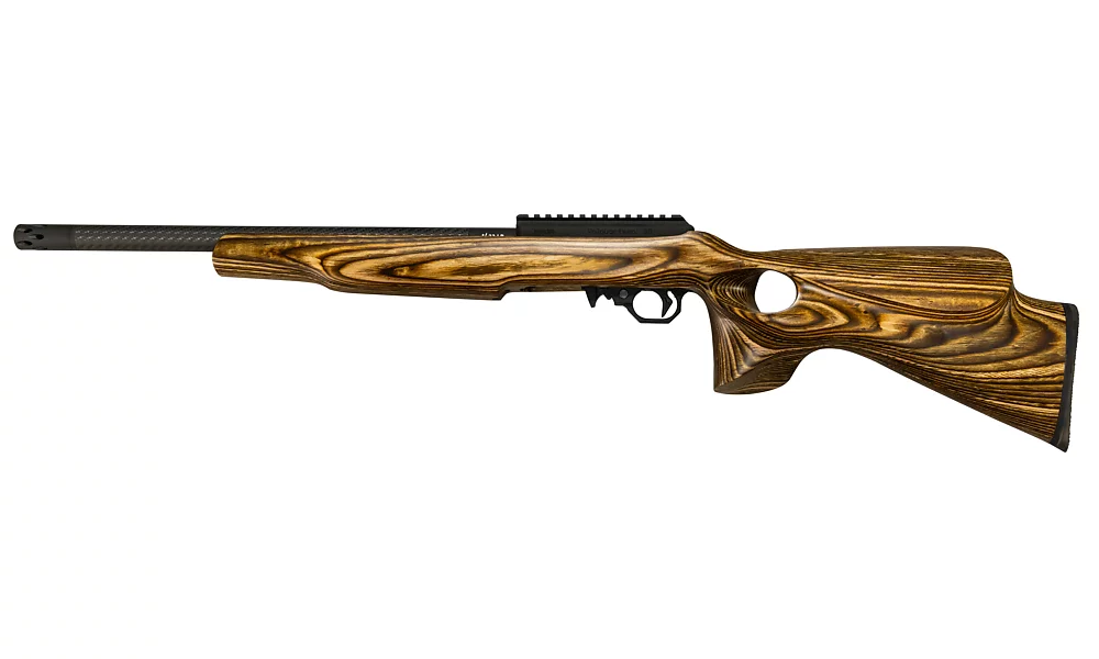 Lightweight, 22 LR with Brown Thumbhole Silhouette Stock