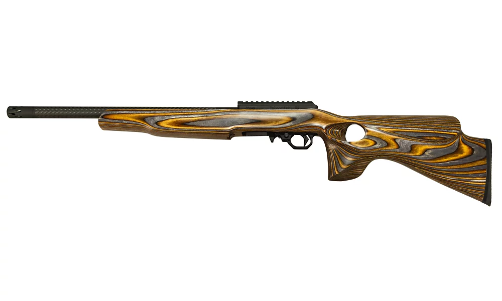 Lightweight, 22 LR with Brown/Gray Thumbhole Silhouette Stock