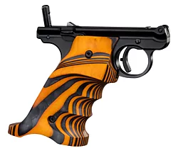 Laminated Grips for MK IV, Orange, Left-Handed