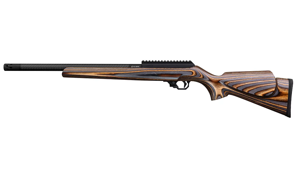 Superlite, 22 WMR with Brown/Gray Sporter Stock, with RR