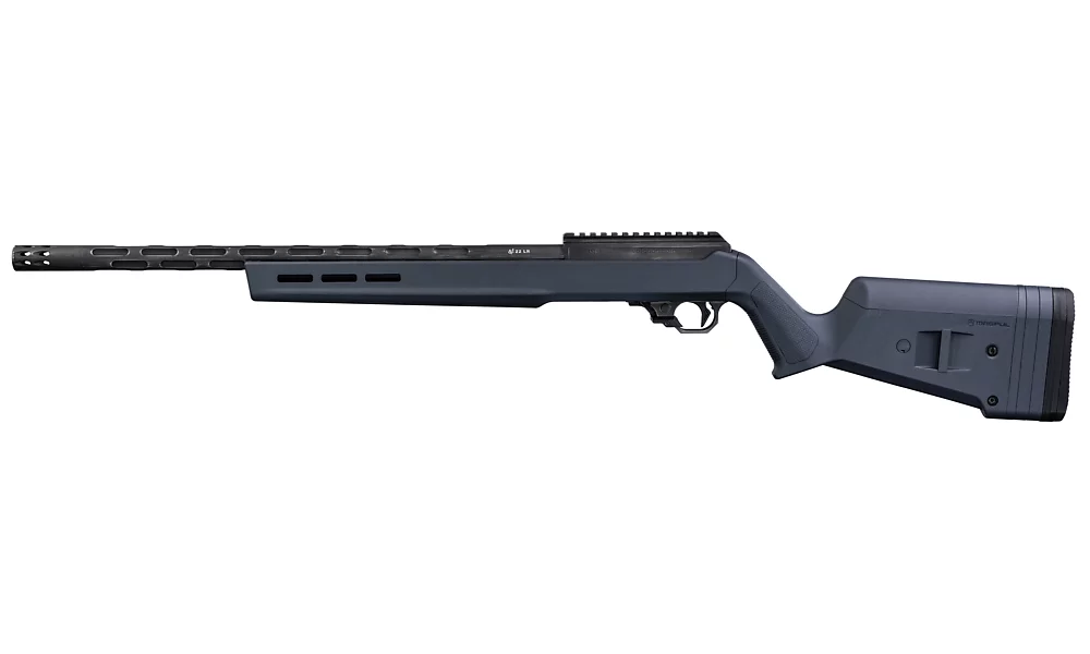 Battleworn Rifle, 22 LR, Gray Magpul Stock, with RR