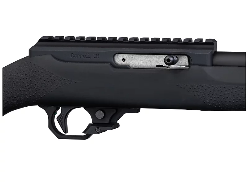 Superlite, 17 HMR with Hogue Stock, 32-hole comp, with RR