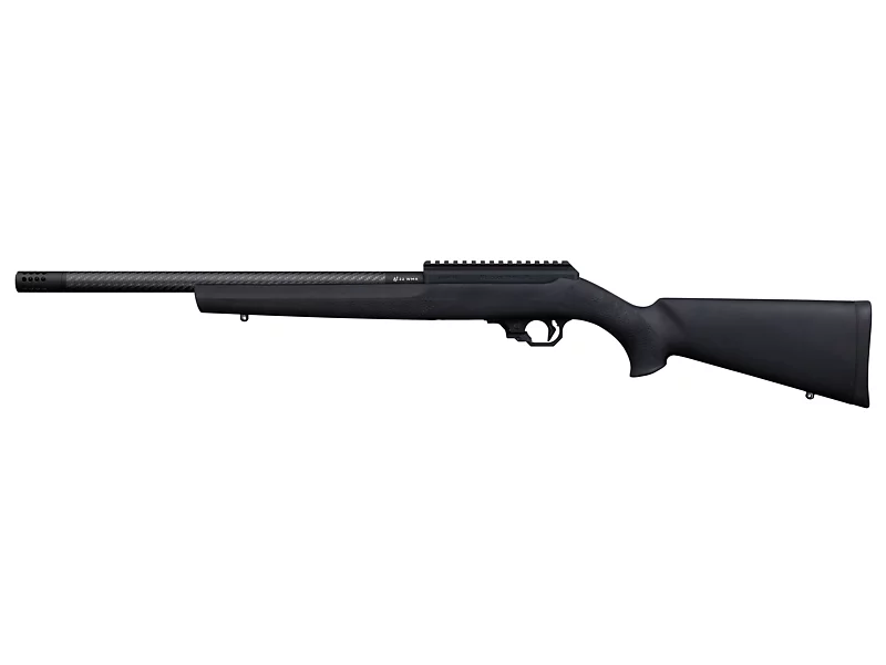 Superlite, 22 WMR with Hogue Stock, 32-hole comp, with RR