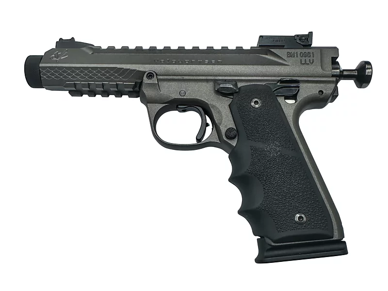 Black Mamba, 4.5", Cerakote Tungsten with Thread Protector