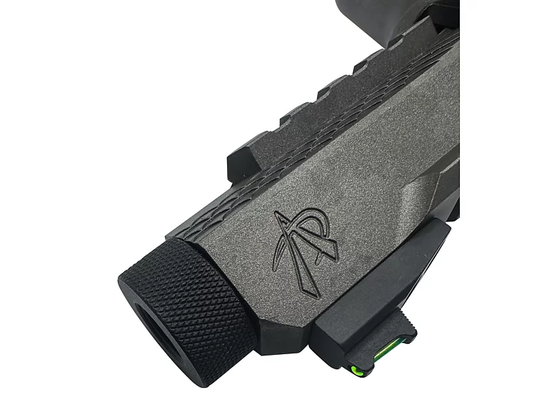 Black Mamba, 4.5", Cerakote Tungsten with Thread Protector