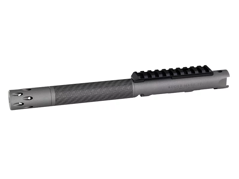 Lightweight 6" Barrel on Ruger MK IV Receiver, Forward Blow Comp