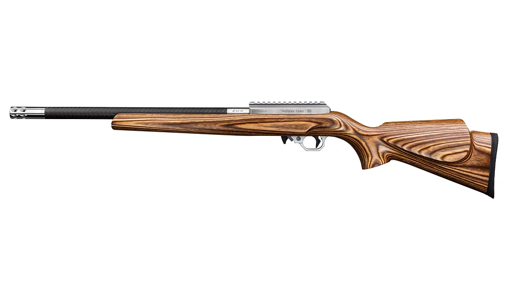 Lightweight, 22 LR, with Brown Laminated Sporter Stock