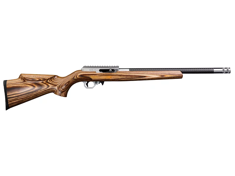 Lightweight, 22 LR, with Brown Laminated Sporter Stock