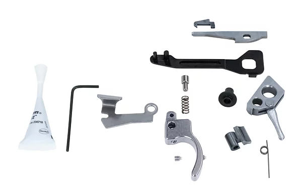 Pistol Competition Kit - MKII, Silver with Stainless Trigger