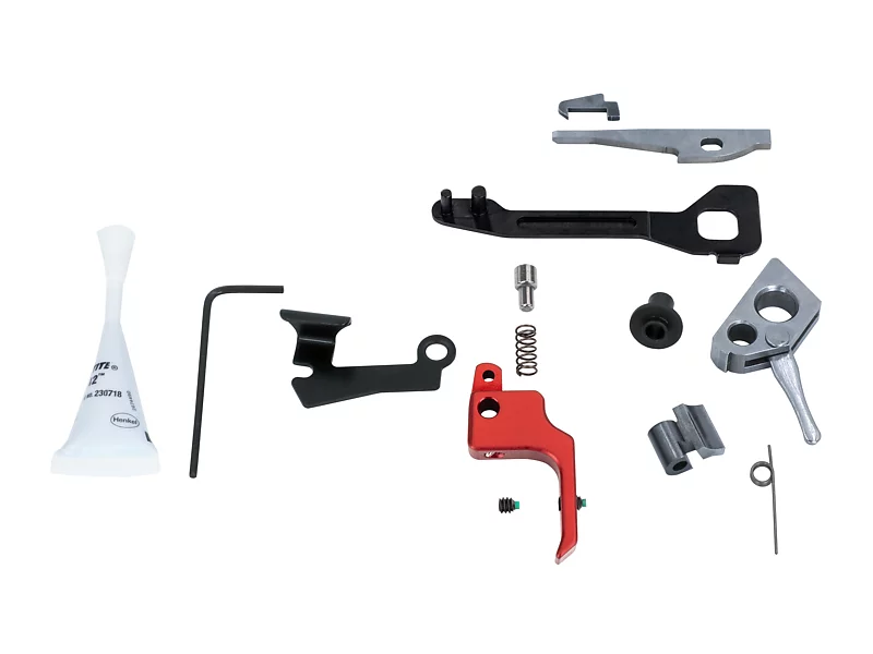 Pistol Competition Kit, MKII or MKIII, Red Flat Trigger