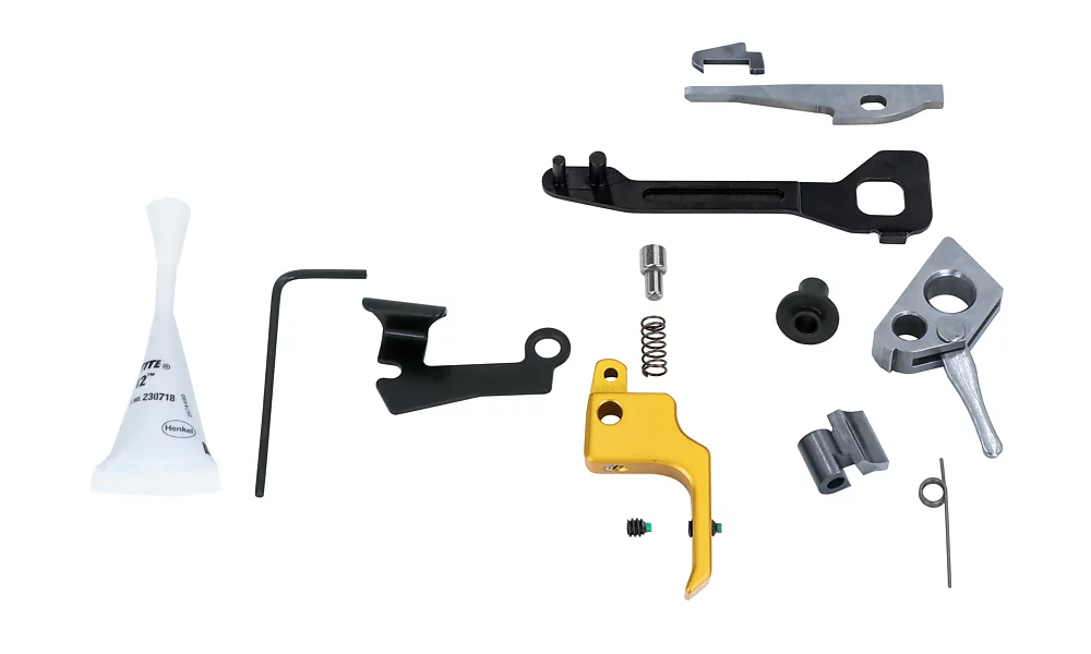 Pistol Competition Kit, MKII or MKIII, Gold Flat Trigger