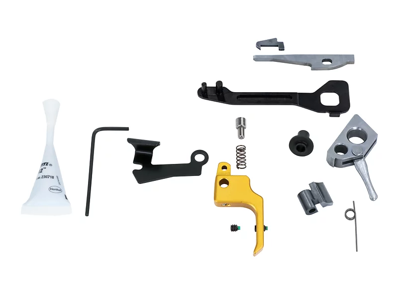 Pistol Competition Kit, MKII or MKIII, Gold Flat Trigger