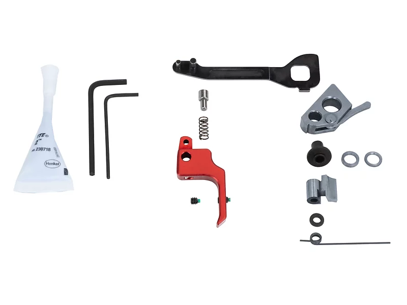 Accurizing Kit for the Ruger MK IV Pistol, Red Flat Trigger