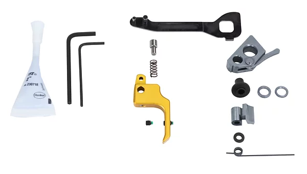 Accurizing Kit for the Ruger MK IV Pistol, Gold Flat Trigger