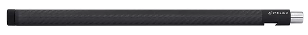 Lightweight Carbon Fiber Barrel for Summit 17 Mach 2, Threaded, Black Ends 