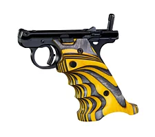 Laminated Grips for MK IV Target Model, Yellow, Right-Handed