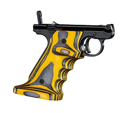 Laminated Grips for MK IV Target Model, Yellow, Right-Handed