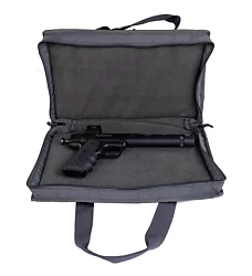 Pistol Range Bag, Gray