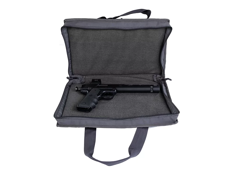 Pistol Range Bag, Gray