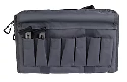 Pistol Range Bag, Gray