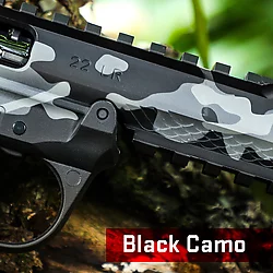 Black Camo Cerakote Pattern